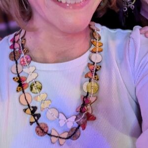 Colorful Geometric Necklace